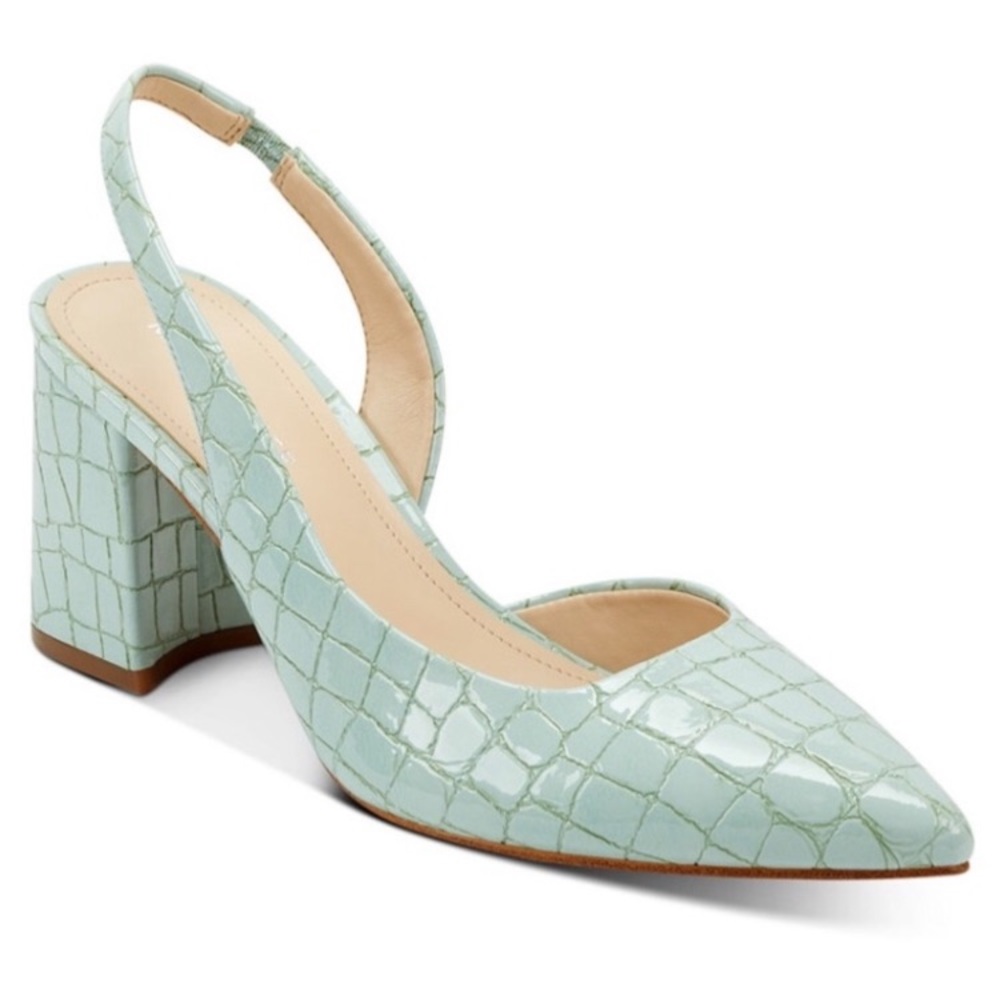 Marc Fisher Block Heel Slingback Cayleen pump